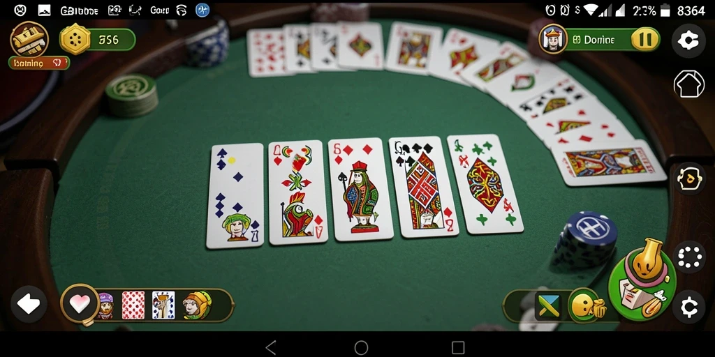 Screenshot gameplay Domino 8364 yang menarik dan seru.