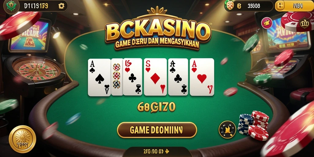 Tampilan gameplay BCKASINO yang menarik dan interaktif.