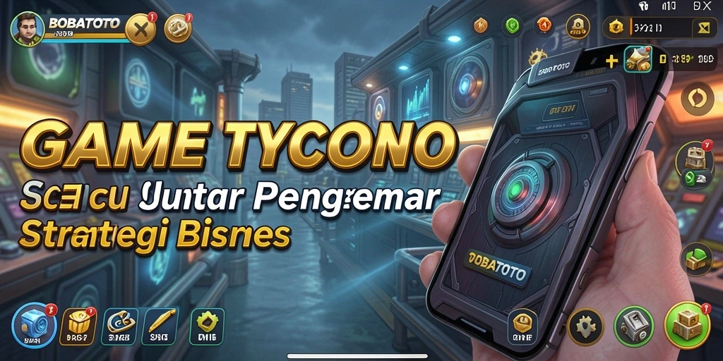 Screenshot gameplay BOBATOTO menampilkan pengelolaan bisnis yang menarik.