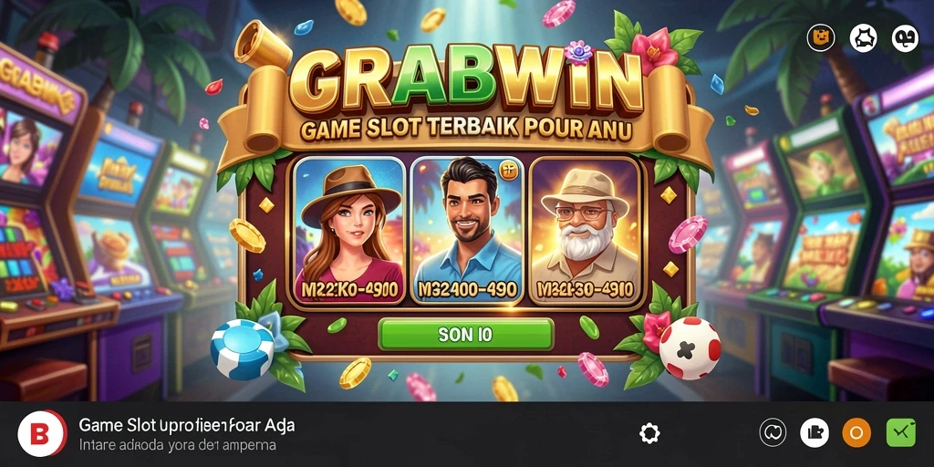 Gameplay seru dan menarik dari GRABWIN yang penuh warna.