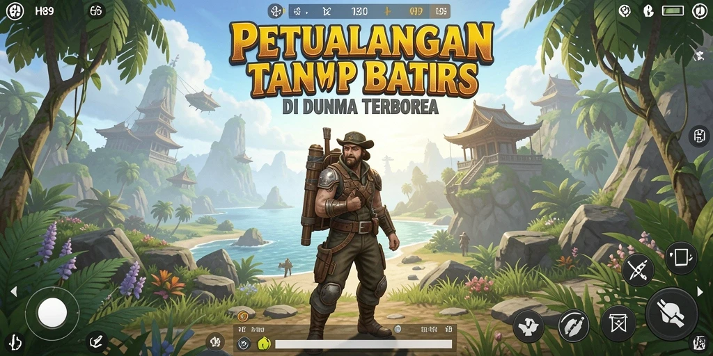 Tangkapan gameplay H89 yang menampilkan eksplorasi di dunia terbuka.