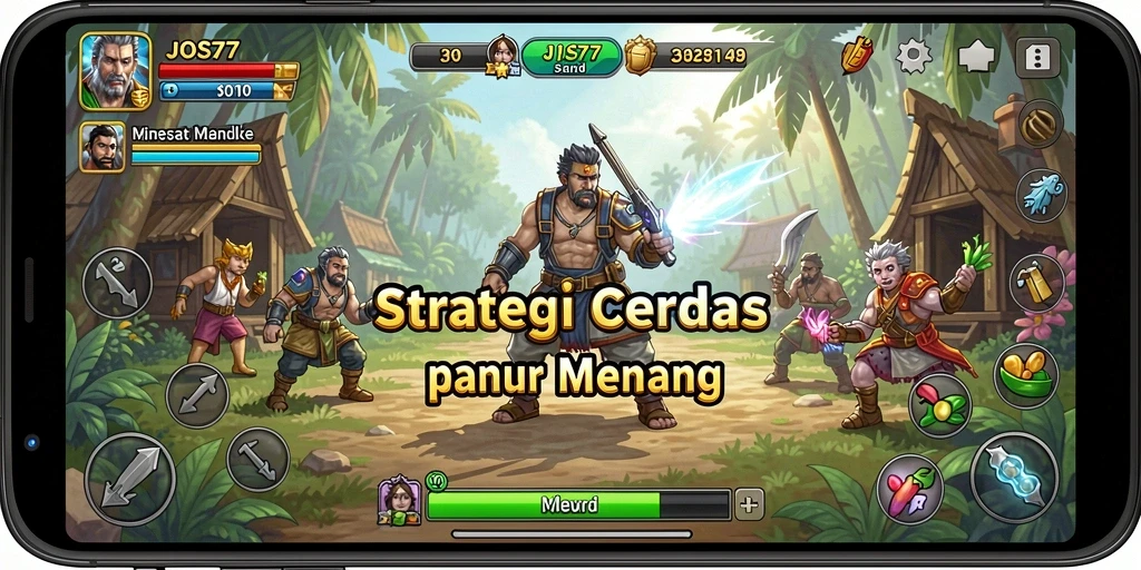 Screenshot gameplay <strong>JOS77</strong> menunjukkan aksi strategi yang mendebarkan.