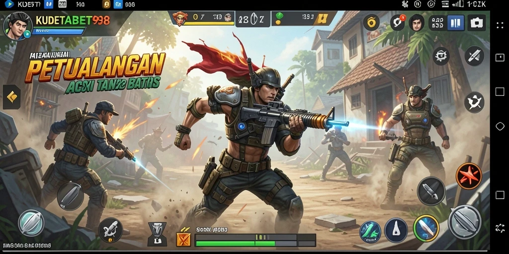 Tampilan aksi seru di gameplay KUDETABET98.