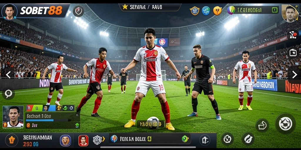 Tampilan gameplay saat bertanding di SOBET88 dengan grafis menakjubkan.