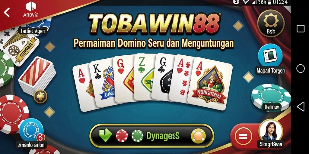 Gameplay seru TOBAWIN88 dengan aksi Domino yang mendebarkan.